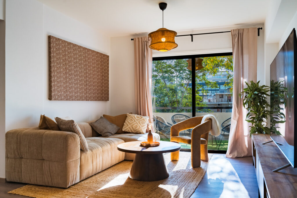 Real Estate Photography Cyprus living room sofa luxury