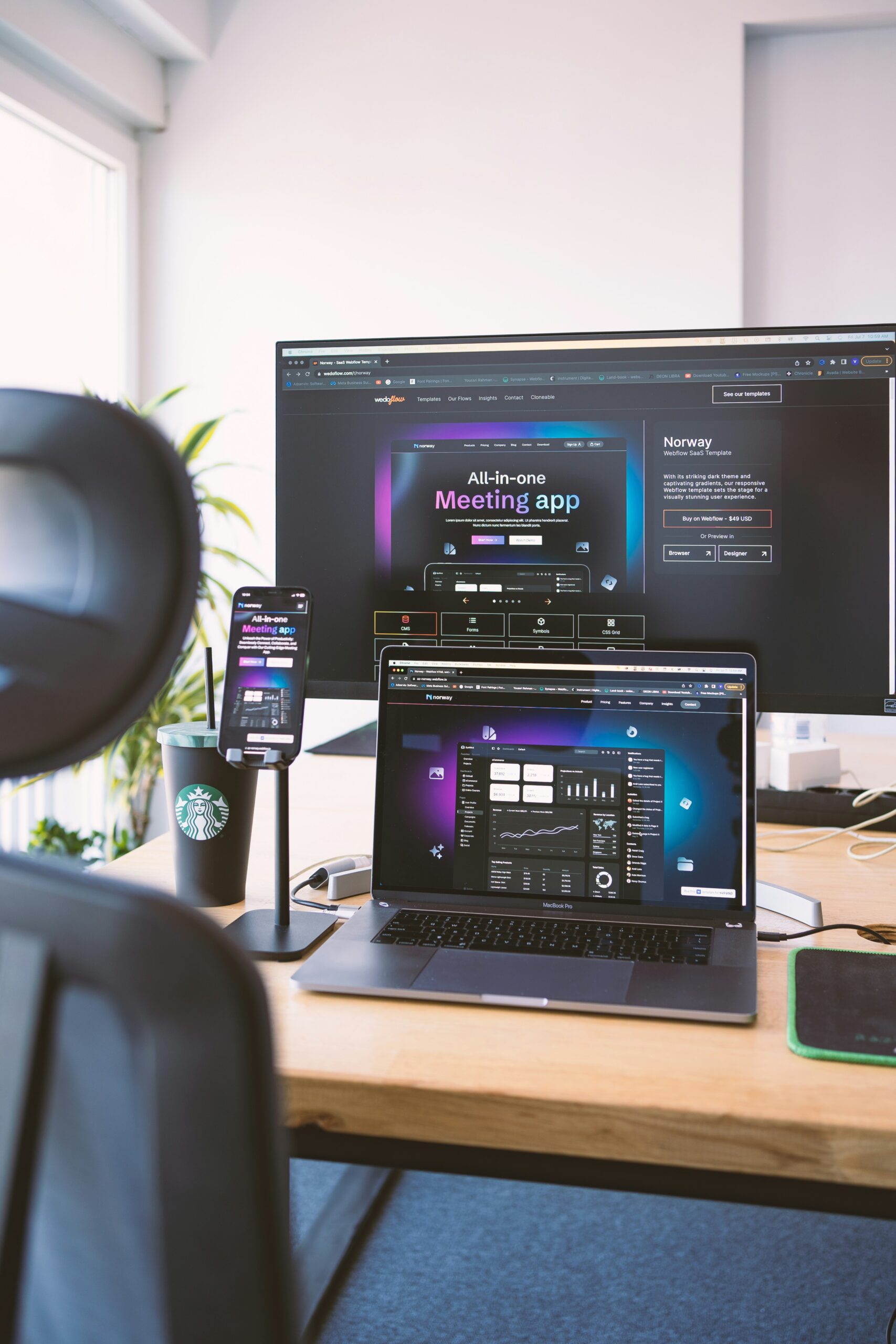 Responsive by Default – Perfectly optimised for desktop, tablet, and mobile.