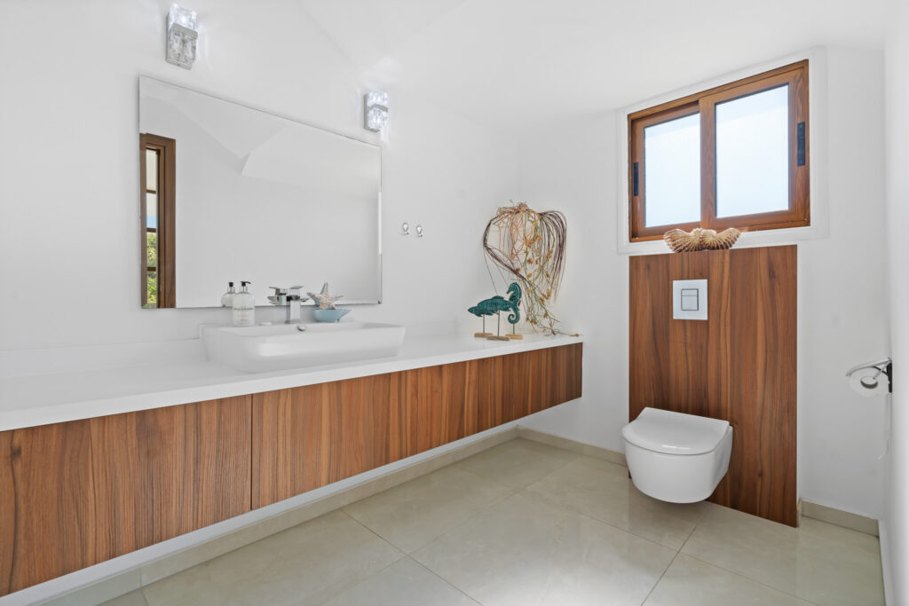 Downstair bathroom of villa in Cyprus